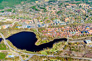 aerial photo, aerial photo, aerial photos, aerial photos, bathing, Britsarvet, Dalarna, drone aerial, drnarfoto, Falun, Hstberg, Klgrdsudden, spring, stder, stanfors