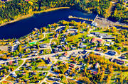 aerial photo, aerial photo, aerial photos, aerial photos, drone aerial, drnarfoto, Frostviken, Gaddede, Gddedeforsen, Jamtland, Kvarnbergsvattnet, samhllen, Stroms Vattudal