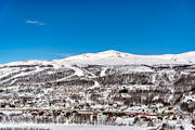 aerial photo, aerial photo, aerial photos, aerial photos, drone aerial, drnarfoto, Hemavan, Lapland, samhllen, ski resort, winter