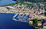 aerial photo, aerial photo, aerial photos, aerial photos, boat harbour, drone aerial, drnarfoto, Halsingland, Hudiksvall, landscapes, port, small-boat harbour, stder, summer