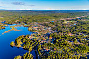aerial photo, aerial photo, aerial photos, aerial photos, airfield, Dalarna, drone aerial, drnarfoto, Idre, samhllen, spring