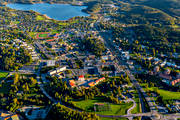 aerial photo, aerial photo, aerial photos, aerial photos, Angermanland, autumn, drone aerial, drnarfoto, Kramfors, samhllen