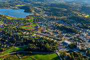 aerial photo, aerial photo, aerial photos, aerial photos, Angermanland, autumn, drone aerial, drnarfoto, Kramfors, samhllen