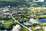 aerial photo, aerial photo, aerial photos, aerial photos, drone aerial, drnarbild, drnarfoto, Faxlven, Lngsele, samhllen, summer, Vsternorrland