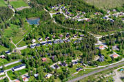aerial photo, aerial photo, aerial photos, aerial photos, cabins, drone aerial, drnarfoto, Jamtland, Pilgrimstad, samhllen, summer, villaomrde