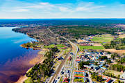 aerial photo, aerial photo, aerial photos, aerial photos, Dalarna, drone aerial, drönarfoto, Rättvik, samhällen, spring