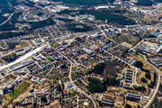 aerial photo, aerial photo, aerial photos, aerial photos, centre, drone aerial, drnarfoto, Halsingland, Norrberget, Norrmyran, samhllen, spring, stder, Sderhamn