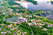 aerial photo, aerial photo, aerial photos, aerial photos, drone aerial, drnarfoto, samhllen, Sjtorp, summer, Vstergtland