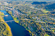 aerial photo, aerial photo, aerial photos, aerial photos, Angerman river, Angermanland, autumn, drone aerial, drnarfoto, garnisonsstad, samhllen, Solatunum, Sollefte