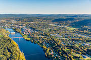 aerial photo, aerial photo, aerial photos, aerial photos, Angerman river, Angermanland, autumn, drone aerial, drnarfoto, garnisonsstad, samhllen, Solatunum, Sollefte