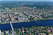 aerial photo, aerial photo, aerial photos, aerial photos, autumn, drone aerial, drönarfoto, städer, Umeå, West Bothnia