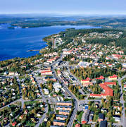 aerial photo, aerial photo, aerial photos, aerial photos, community, drone aerial, drönarbild, drönarfoto, Lapland, samhällen, summer, Vilhelmina