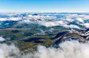 aerial photo, aerial photo, aerial photos, aerial photos, Akka, Akka massif, Akkavare, cloud-tufts, drone aerial, drnarfoto, Great Lakes waterfalls, Kisuris, landscapes, Lapland, mountain range, national park, Sjnjuftjutis, Sjnjuftjutisjkk, summer