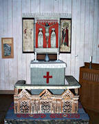 altar, chapel, Handol, Jamtland, kristendom, kristus, samhllen