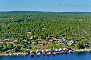 aerial photo, aerial photo, aerial photos, aerial photos, Angermanland, cabins, drone aerial, drnarfoto, summer