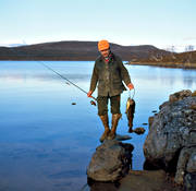 anglers, angling, fishing, mountain, mountain fishing, mountain lake, reel, reel fishing, spin fishing, spinning, trout