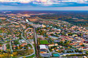 aerial photo, aerial photo, aerial photos, aerial photos, Arboga, drone aerial, drnarfoto, evening light, stder, summer, Vstmanland