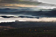 ambience, ambience pictures, Ann lake, atmosphere, autumn, autumn colours, Bunnerviken, fog, fog density, Jamtland, lake, landscapes, mist, morning mist, mountain, mountains, nature, season, seasons, woodland