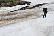 alpine hiking, back-packer, back-packing, glacier, national park, Padjelanta, snow, summer, walk, ventyr