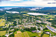 aerial photo, aerial photo, aerial photos, aerial photos, Angermanland, Bjsta, drone aerial, drnarbild, drnarfoto, samhllen, Svedjefjrden, fjrden, mynnet