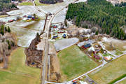 aerial photo, aerial photo, aerial photos, aerial photos, autumn, Boron, drone aerial, drnarfoto, farms, Jamtland