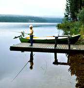 angling, angling, boat, boy, bridge, fishing, fishing, to angle