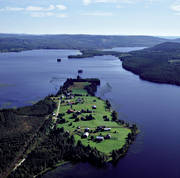aerial photo, aerial photo, aerial photos, aerial photos, drone aerial, drnarfoto, Havd lake, Hovdsjo, Jamtland, Nyhem, samhllen, village, villages