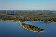 aerial photo, aerial photo, aerial photos, aerial photos, Byviksgrundet, drone aerial, drnarfoto, environment, Grberglandet, installations, landscapes, nature, summer, vindkraftpark, West Bothnia, wind power, wind power plants