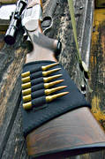 ball-cartridges, bullets, cartridge, cartridge belt, combination weapon, combined weapon, equipment, hunting, hunting weapon, jaktutrustning, weapon