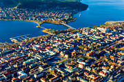 aerial photo, aerial photo, aerial photos, aerial photos, autumn, centre, drone aerial, drnarfoto, Jamtland, Ostersund, stder