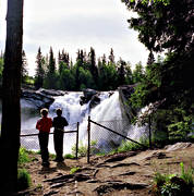 attraction, attractions, friends, Jamtland, pal, Ristafallet, Rista Fall, water fall