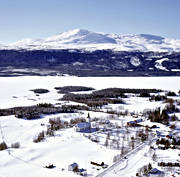 aerial photo, aerial photo, aerial photos, aerial photos, Areskutan, church, church, churches, cold, Cold lake, drone aerial, drnarfoto, Husa, Jamtland, landscapes, winter, winter landscape