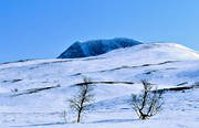 Durrenpiken, Klimpfjall, landscapes, Lapland, winter