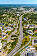aerial photo, aerial photo, aerial photos, aerial photos, drone aerial, drnarfoto, E4 highway, european highway, landscapes, Medelpad, road, Sknsberg, stder, summer, Sundsvall