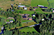 aerial photo, aerial photo, aerial photos, aerial photos, drone aerial, drnarfoto, Fagerdal, farms, Jamtland, summer