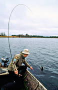 angling, boat, fishing, flyfishing, northern pike fishing, pike, rowboat