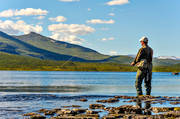 anglers, anglers, angling, drmfiske, flyfishing, Lapland, mountain fishing, summer fishing