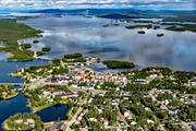 aerial photo, aerial photo, aerial photos, aerial photos, Arjeplog, drone aerial, drnarbild, drnarfoto, Hornavan, Lapland, samhllen, summer