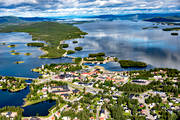 aerial photo, aerial photo, aerial photos, aerial photos, Arjeplog, drone aerial, drnarbild, drnarfoto, Hornavan, Lapland, samhllen, summer