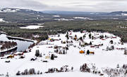 aerial photo, aerial photo, aerial photos, aerial photos, Bortnan, drone aerial, drnarbild, drnarfoto, Jamtland, villages, winter