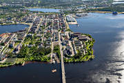 aerial photo, aerial photo, aerial photos, aerial photos, drone aerial, drnarbild, drnarfoto, Lulea, North Bothnia, stder, summer