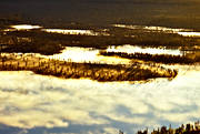 aerial photo, aerial photo, aerial photos, aerial photos, ambience, ambience pictures, atmosphere, autumn, bog soil, cloud, drone aerial, drnarfoto, fog, gold, landscapes, Lapland, mire, moory soil, season, seasons, Sweden, uninhabited, wasteland, wilderness, woodland, yellow