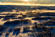 aerial photo, aerial photo, aerial photos, aerial photos, bog soils, cold, cold, deserted, drone aerial, drnarfoto, fog, Jamtland, landscapes, marsh lands, myrholmar, wasteland, wilderness, winter