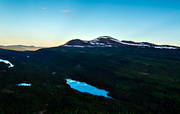 aerial photo, aerial photo, aerial photos, aerial photos, drone aerial, drnarfoto, Jamtland, landscapes, mountain forest, mountain mere, Munsfjallet, summer, swedish mountains