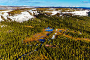 aerial photo, aerial photo, aerial photos, aerial photos, Dalarna, drone aerial, drnarfoto, Fulufjllet, Fulufjllets, landscapes, natioalpark, Naturum, Njupeskr, spring