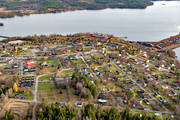 aerial photo, aerial photo, aerial photos, aerial photos, autumn, drone aerial, drnarfoto, Gallo, Jamtland, Revsundssjn, samhllen