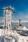 Are, Areskutan, attractions, gondola, installations, Jamtland, kabin, landscapes, seasons, winter, winter's day