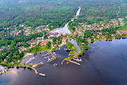 aerial photo, aerial photo, aerial photos, aerial photos, attractions, channel, communications, drone aerial, drnarfoto, Gta kanal, installations, samhllen, Sjtorp, summer, Vstergtland, water