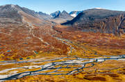 aerial photo, aerial photo, aerial photos, aerial photos, autumn, Drakryggen, drone aerial, drnarfoto, fltad lv, Guobircohkka, Guobirjohka, Guobirvaggi, landscapes, Lapland, swedish mountains