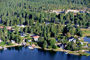 aerial photo, aerial photo, aerial photos, aerial photos, cabins, drone aerial, drönarfoto, Halsingland, landscapes, summer